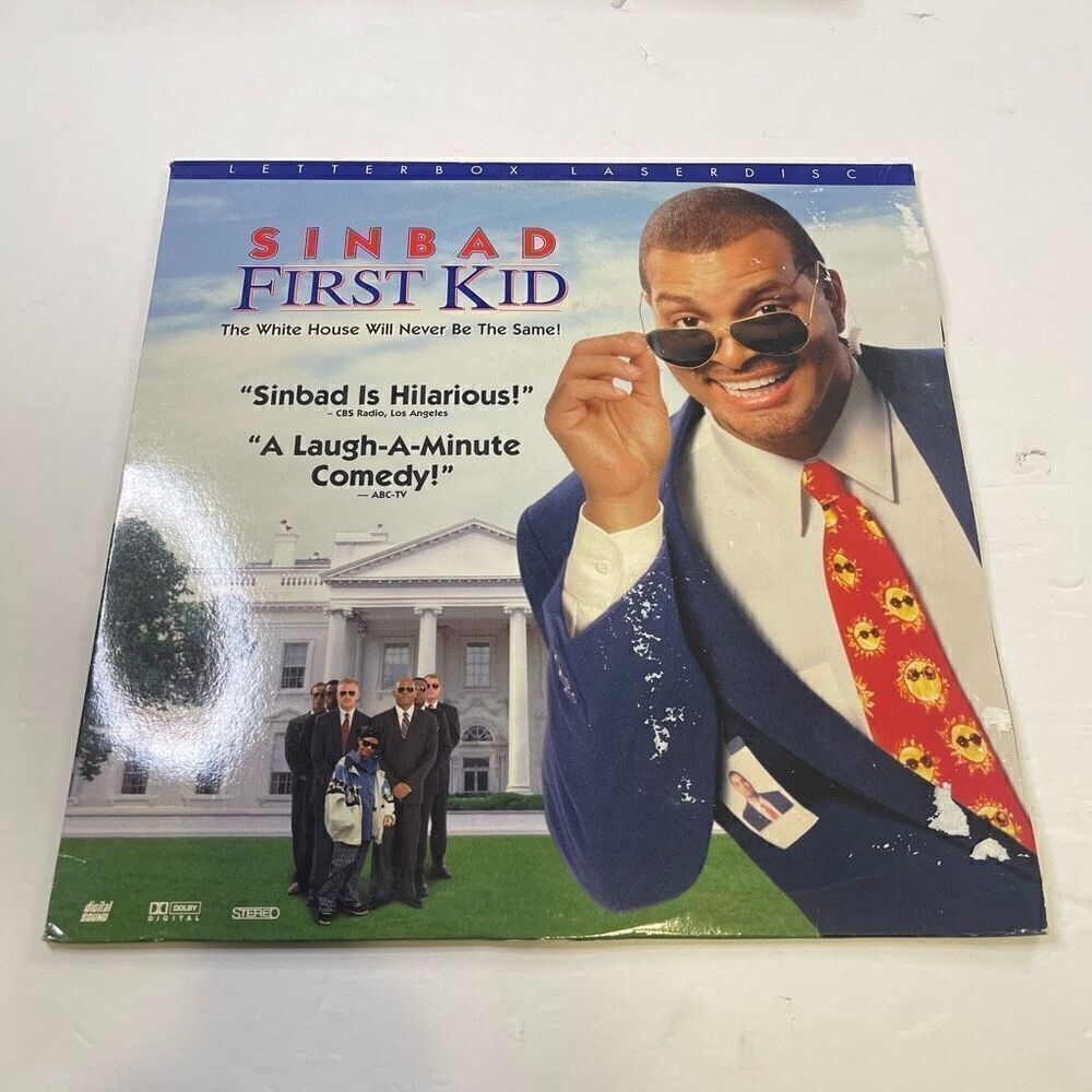 Sinbad First Kid Laserdisc Walt Disney Sinbad Sealed Comedy Movie